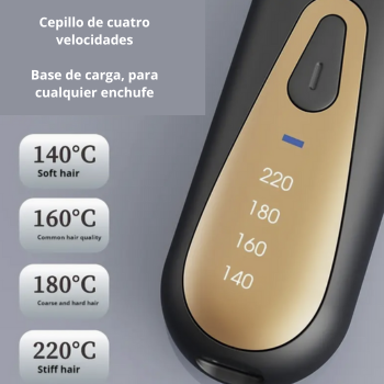 BRUSH™ Cepillo Alisador Inalámbrico, recargable