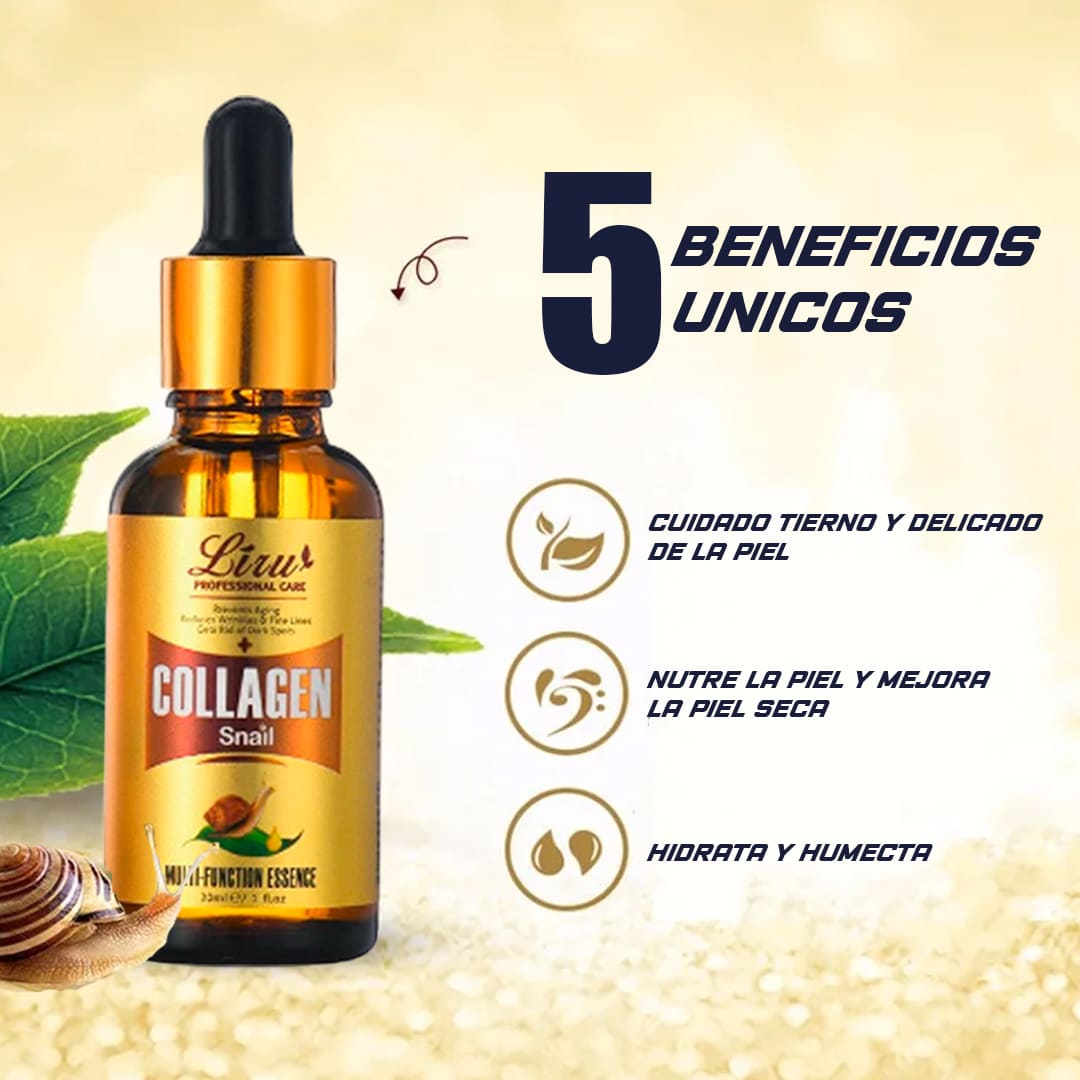 SERUM DE COLAGENO REJUVENECEDOR CON BABA DE CARACOL- LIRU ™